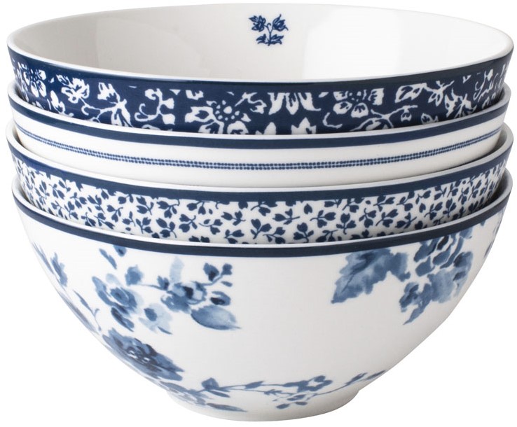 Laura Ashley Blueprint Schalenset 4x16cm