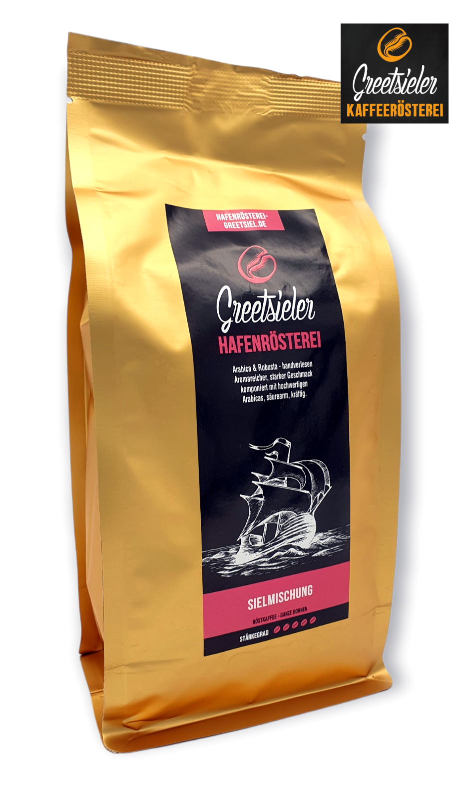 Greetsieler Kaffee Sielmischung (Espresso) 500g