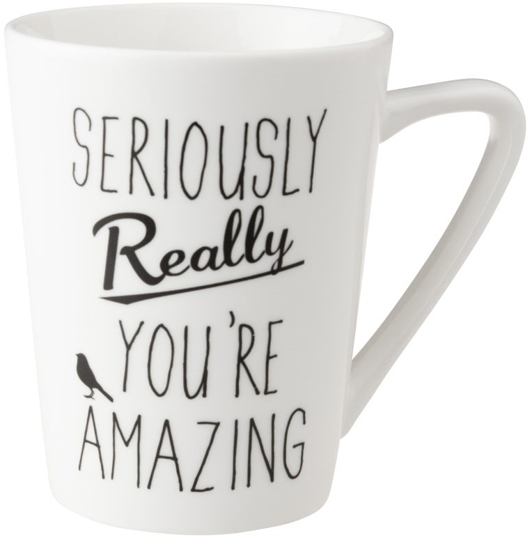 Dutch Rose Tasse "Really"  31cl