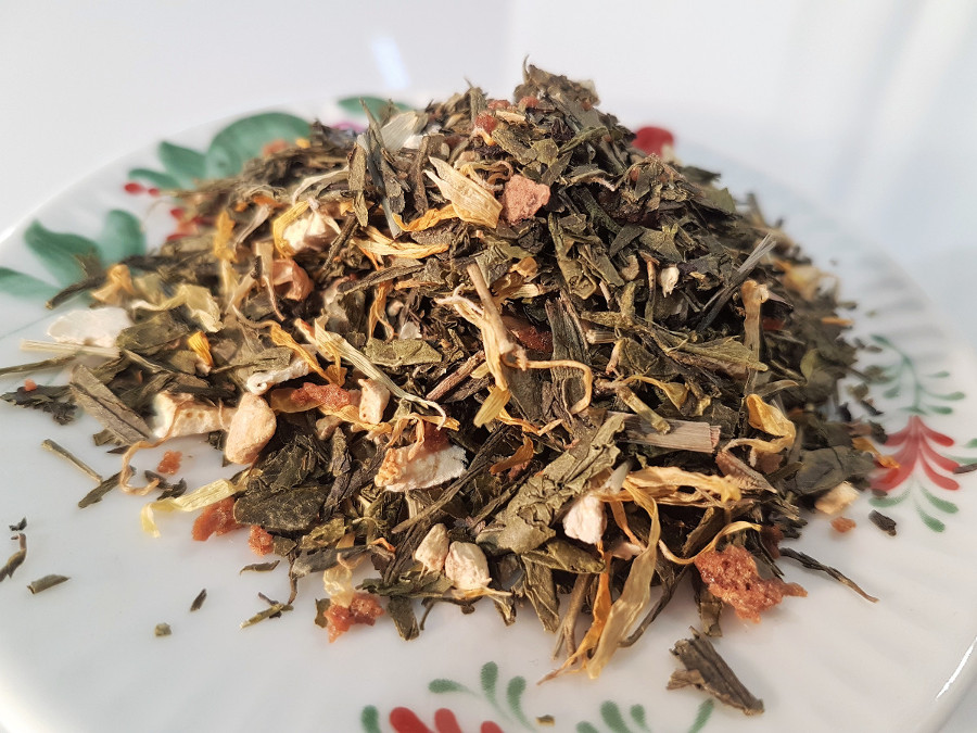 Grüner Tee Ingwer-Zitrone 100g