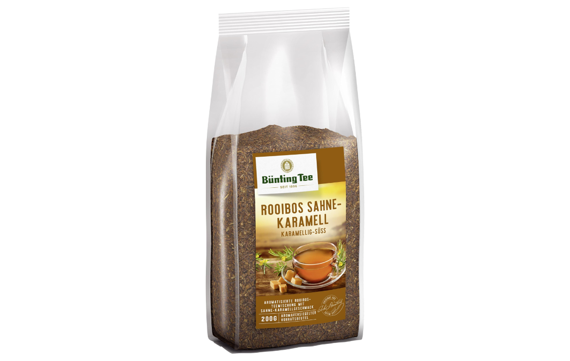 Bünting Rooibostee Sahne-Karamell 200g