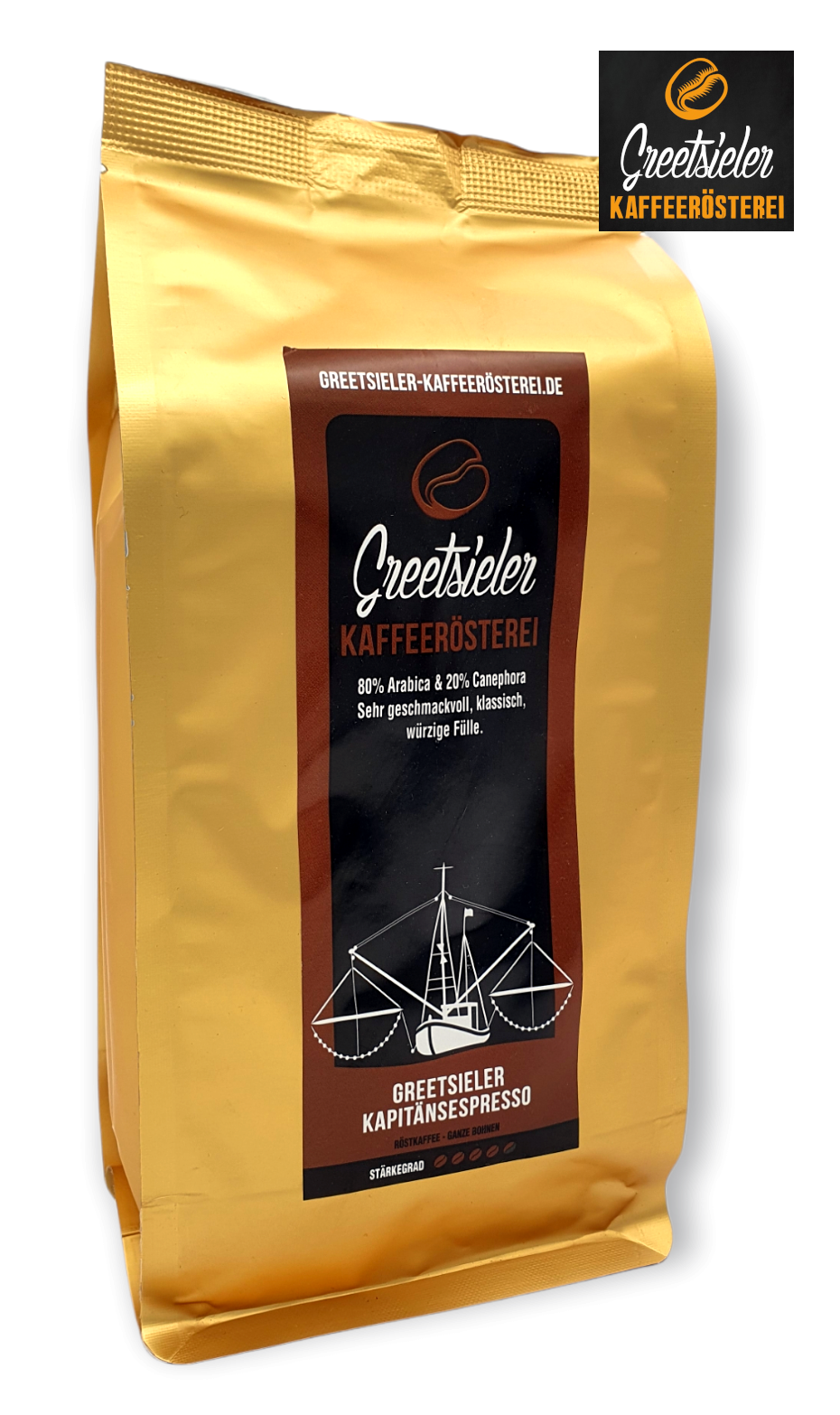 Greetsieler Kapitänsespresso - 500g