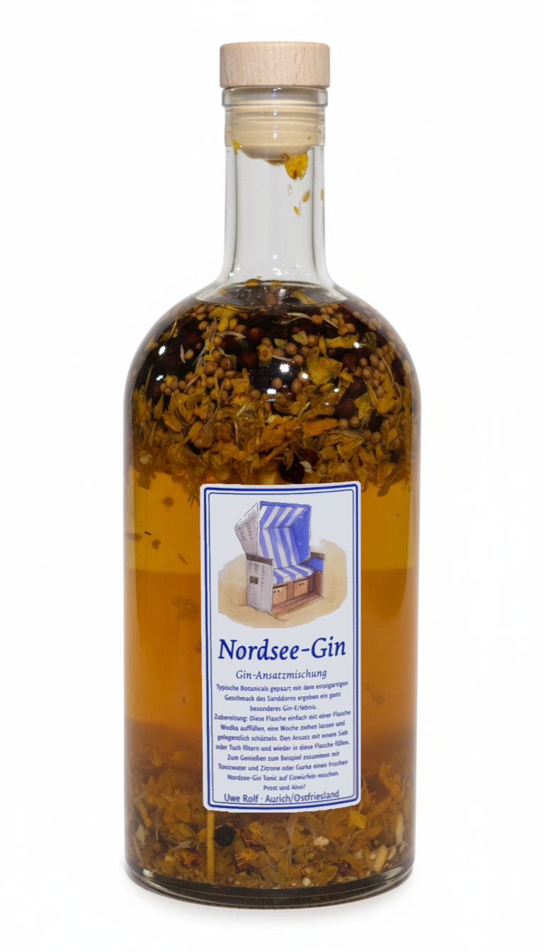 Nordsee-Gin Ansatzmischung