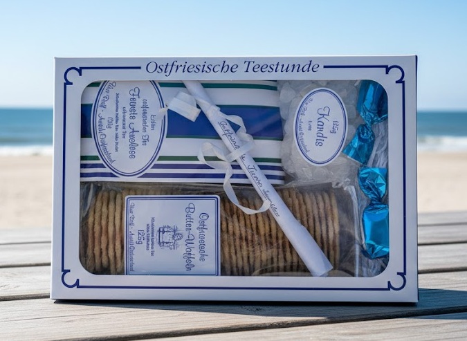 Geschenkset Feinste Auslese mit Butterwaffeln