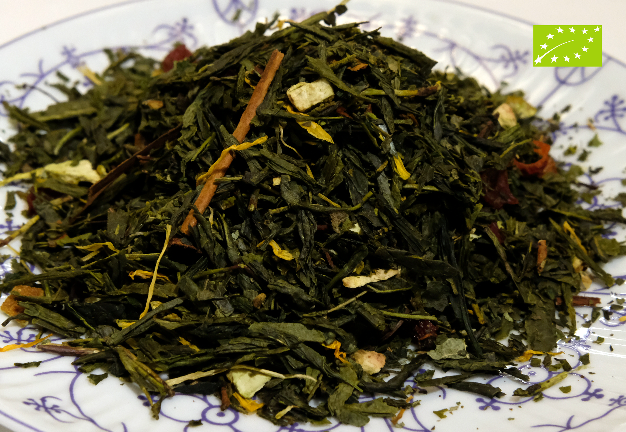 Grüner Bio-Tee "Besinnliche Momente"