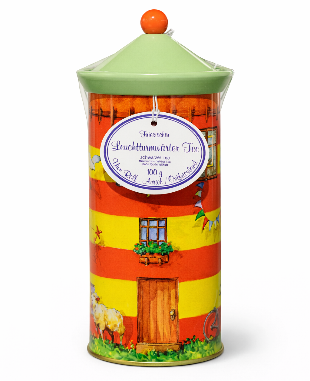 Leuchtturm Geschenkdose