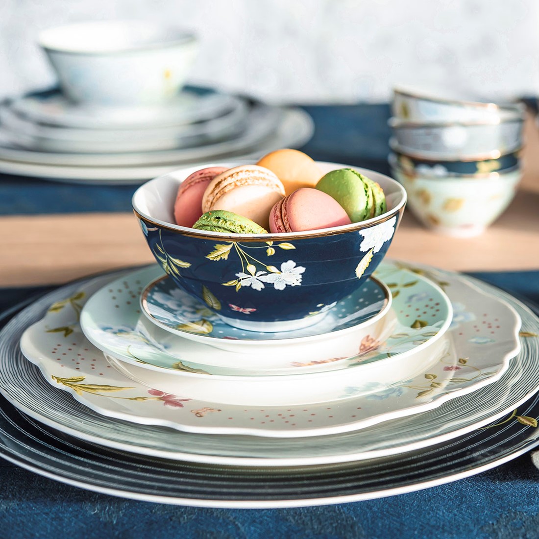 Laura Ashley Blueprint Collectables - Dinnerset2 16tlg.