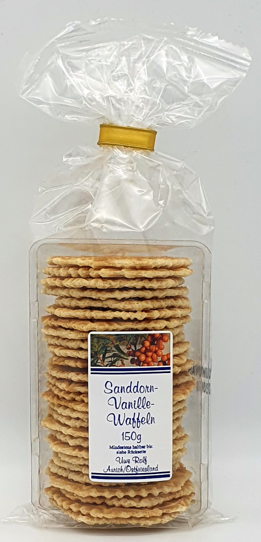 Sanddorn Vanille Waffeln 150g