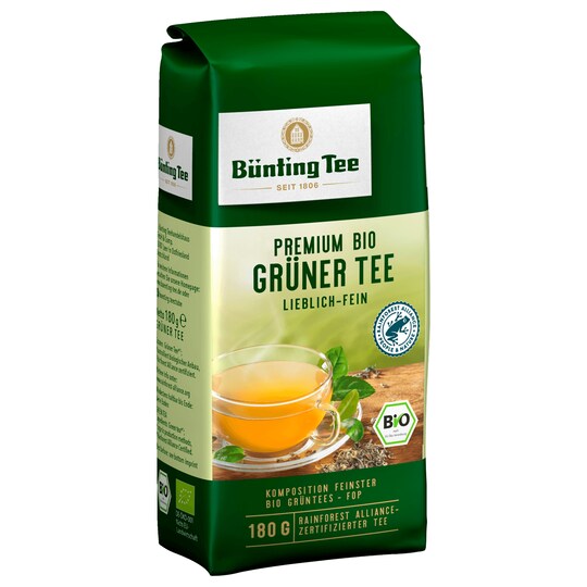 Bünting BIO Grüner Tee 180g