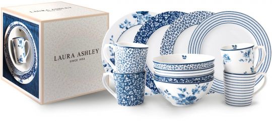 Laura Ashley Blueprint Collectables - Frühstücksset 12tlg.