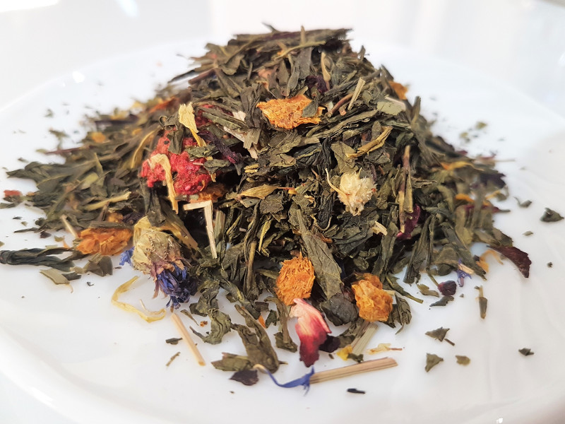 Grüner Bio-Tee "Bunter Garten"