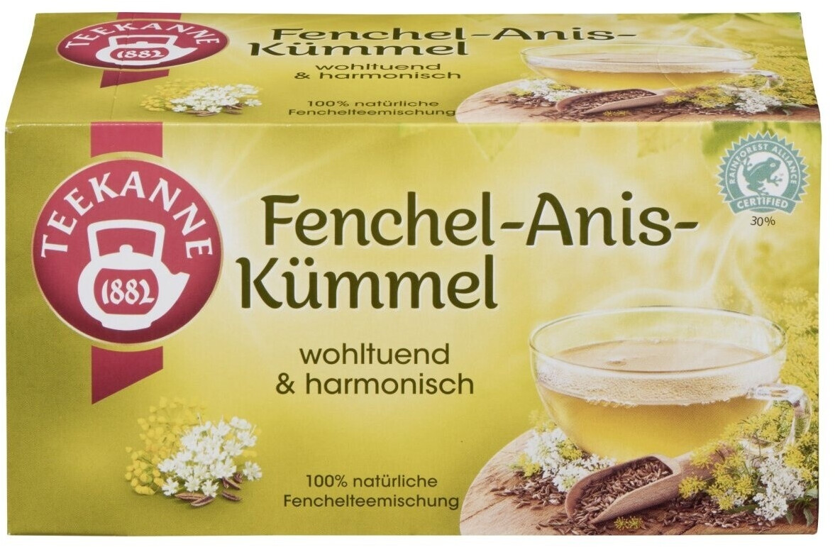 Teekanne Fenchel - Anis - Kümmel 20x3g