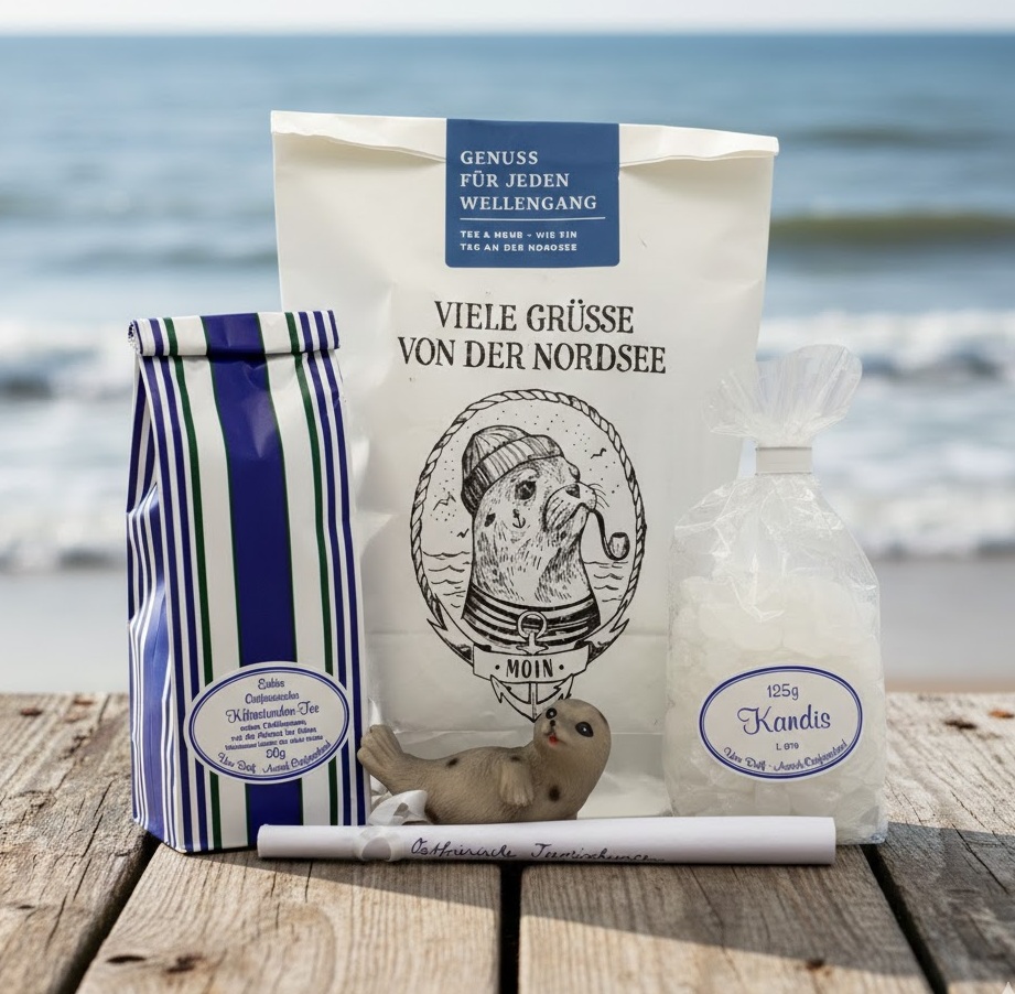 Viele Grüße von der Nordsee - Geschenktüte