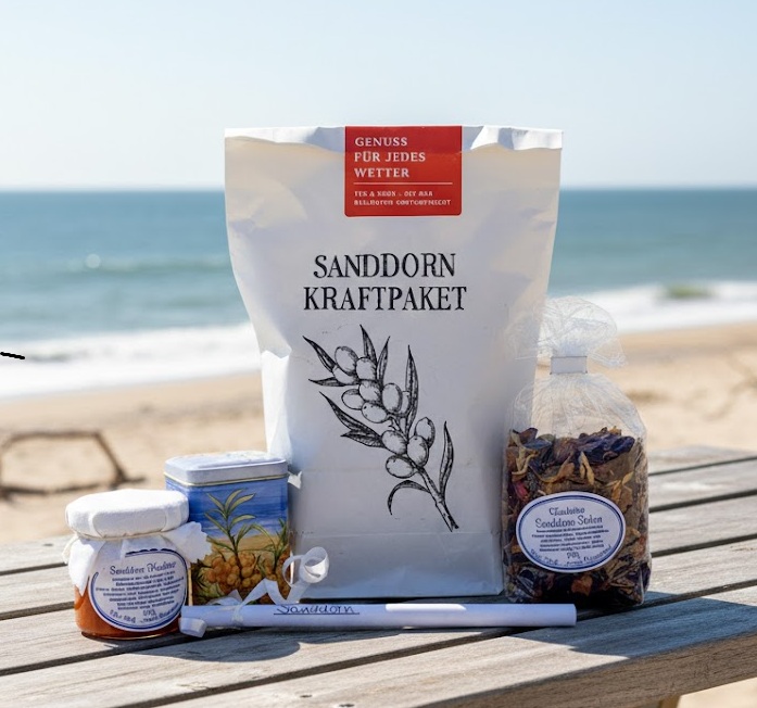 Sanddorn - Kraftpaket - Geschenktüte